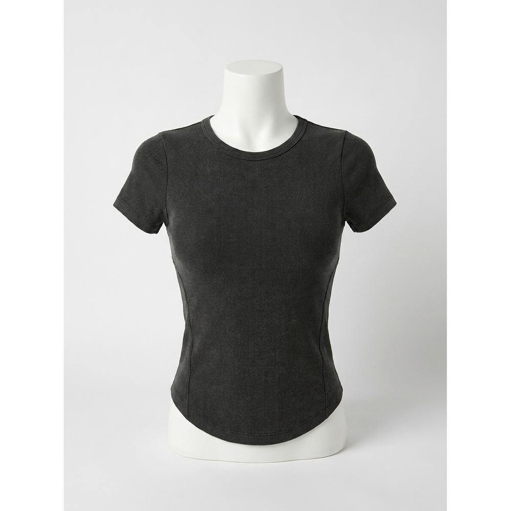 NEW VARLEY casper seamless tee in black